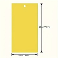 Pièges à mouches en gel jetables en gros, pièges collants jaunes pour insectes, capacité de 250-750 ml, 480 heures d'utilisation pour pelouse et jardin