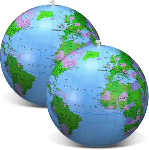 도매 사용자 정의 재미있는 조기 교육 교육 도구 PVC 풍선 지구 지구 비치 볼 풍선 지구 공