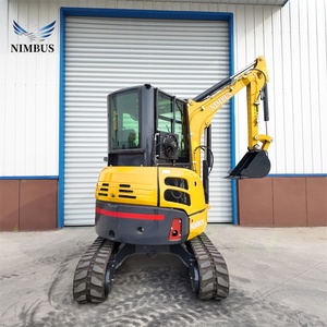 NIMBUS Kustomisasi Mesin Lengkap dan Konfigurasi Opsional Mini Digger 4 Ton 4.5 Ton Mini Digger Beroda Rantai Besar - Product Image 4