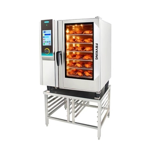 Four à vapeur multifonction à chauffage rapide à 6 niveaux, four combiné pour restaurant, cuisine centrale, four commercial avec <span class=keywords><strong>commande</strong></span> tactile - Product Image 1