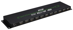 ตัวแยกสัญญาณ <span class=keywords><strong>HDMI</strong></span> 1.4 แบบ 1 <span class=keywords><strong>เข้า</strong></span> <span class=keywords><strong>2</strong></span>/4/<span class=keywords><strong>8</strong></span>/10/16 <span class=keywords><strong>ออก</strong></span> รองรับความละเอียด 4K 2K 30Hz 3D 1080P สำหรับจอภาพหลายจอ HDTV PS3 PS4 Xbox เครื่องเล่น DVD และสถานการณ์อื่นๆ - Product Image 2