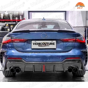 Nuovo Diffusore Posteriore in Fibra di Carbonio Stile T per BMW <span class=keywords><strong>Serie</strong></span> <span class=keywords><strong>4</strong></span> Coupé G22 G23 425i 430i 2021+ con Luce LED - Product Image 3