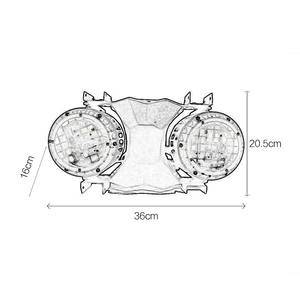 Сценические светильники STSLITE оптом от производителя, водонепроницаемые, четыре цвета, для двух аудиторий, для уличных вечеринок, баров, свадеб, диджейских концертов - Product Image 6