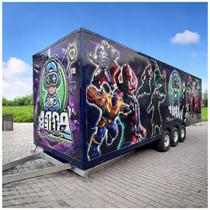 Chariot de vente ambulante commercial en acier inoxydable, camion de vente multifonctionnel, capacité personnalisée pour le marché nocturne, les sites touristiques, la nourriture - Product Image 2