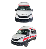 Ambulancia NAVECO Ousheng Euro 5 con Caja Médica de Presión Negativa y Flujo Laminar para UCI, Diésel, Nueva, Buen Precio, en Venta