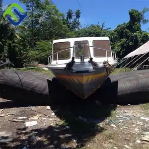 Palloncini gonfiabili galleggianti in gomma nave galleggiante per banchina che lancia airbag marini per pontone