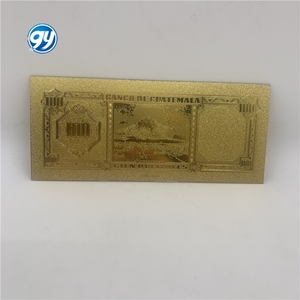 Billete de <span class=keywords><strong>Cien</strong></span> Quetzales de Oro de Guatemala para Regalo Empresarial Decorativo - Product Image 4