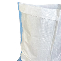 Emballage de maïs 50kg 100 Kg couleur blanche recycle rouge bleu bord sacs en polypropylène très résistant pour engrais chimique sel sable