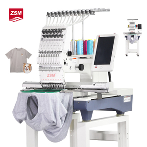 Macchina da Ricamo Automatica per Magliette a Testa Singola, 12/15 Aghi, Uso Domestico, Nuova Computerizzata con Motore e Ingranaggi - Product Image 1