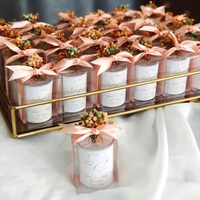 Bougies Parfumées de Luxe Personnalisées Sur Mesure pour Faveurs de Fête de Mariage et Cadeaux de Bougies de Mariage