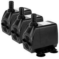 Petite Pompe à Eau d'Aquarium Submersible Réglable 2500 L/H 45 W, Pompe de Fontaine et Bassin, 220 V