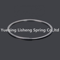 Lispring Carbon Steel and 304H and 316 Stainless Steel Plain Finish External Spiral Retaining Ring with 40-52 HRC Hardness