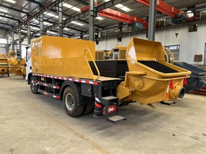 Nouvelle conception de pompe à béton statique montée sur camion de 60 mètres cubes par heure, fabriquée en Chine, à vendre - Product Image 2