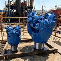 Foret triconique en carbure de haute qualité pour le forage de puits pétroliers, le forage de trous et les pièces de machines minières (mèches diamantées)