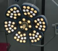 Lampe chirurgicale électrique sans ombre à LED pour plafond, idéale pour les salles d'opération vétérinaires