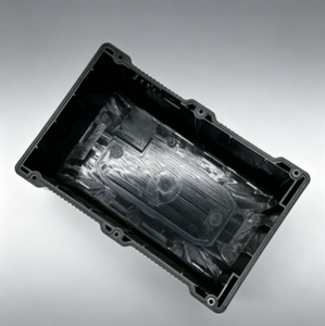 Stampo a iniezione personalizzato per scatola fusibili relè in PA66, produttore di stampi in plastica per portafusibili elettrici in nylon rinforzato con fibra di vetro per il settore automobilistico di alta gamma - Product Image 2