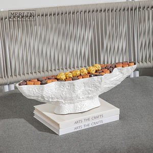Merlin Living Blanc Longue Assiette Chocolat Fruits Secs Assiettes Accessoires de Décoration Chaozhou Céramique Usine Vente en Gros - Product Image 2