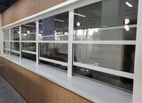 Ventana de Aluminio de Doble Hoja para Edificios Residenciales
