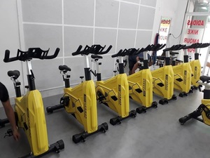 Commercial Exercise Bike Wholesale Bicycle Disques Musculation Gym Equipment <strong>Fitness</strong> Machine Exercise Spingym Bike <strong>Body</strong> <strong>Building</strong> - Product Image 6
