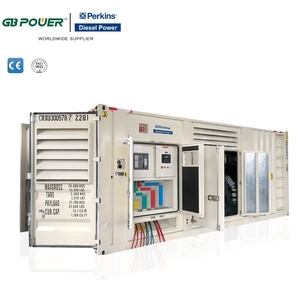 GB POWER GB-P1000 新型超静音集装箱式1000千瓦天然气发电机50/60Hz ATS - Product Image 1