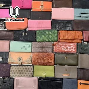 Portefeuilles en cuir véritable d'<span class=keywords><strong>occasion</strong></span> A11-2, vente en gros, styles variés, mode classique pour hommes et femmes - Product Image 2