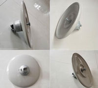 Isolateur de suspension en porcelaine ANSI C29.2 Classe 52-3 à haute résistance avec goupille pour ligne électrique aérienne IEC 60383