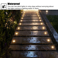 Éclairage d'escalier extérieur encastré étanche IP67, éclairage LED souterrain 3W