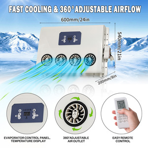 เครื่องปรับอากาศแบบแยกส่วน 1500W-2300W 12 โวลต์ 24 โวลต์ สำหรับจอดรถ รุ่น EAC001.33 เครื่องปรับอากาศ 12/24 โวลต์ รุ่น EAC0 - Product Image 3