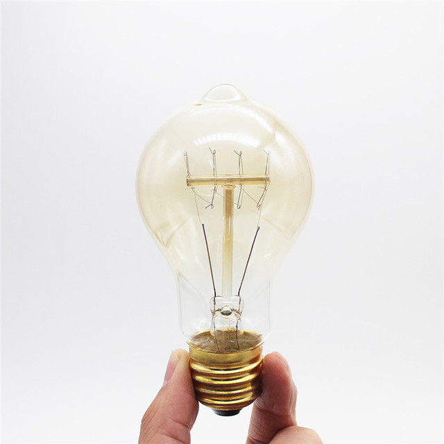 Best Sellers Vintage clear Edison Incandescent Style Brass Tungsten Filament Bulb 110v/220v for Warehouse