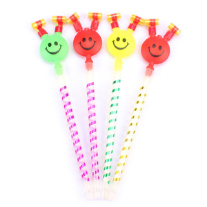 Dragón de juguete grande con cara sonriente que sopla, juguete silbante para niños, dragón de juguete con cara sonriente, dragón payaso que sopla, dragón de calle para vendedores. - Product Image 3