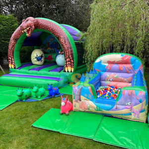 Casa de rebote inflable con temática de dinosaurio de PVC comercial huevos de dinosaurio <span class=keywords><strong>castillo</strong></span> hinchable para niños y adultos - Product Image 4