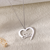 Bijoux fins personnalisés en argent sterling 925 plaqué or 18 carats, collier meilleur ami pour enfants