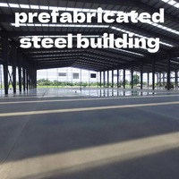 Estructura de Acero Prefabricada para Fábrica, Taller, Planta, Almacén de Materiales