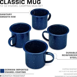 Canecas de Enamele Personalizadas com Logo Impresso, Ecológicas e Sustentáveis, Canecas de Viagem com Logo Colorido - Product Image 5