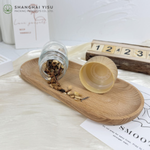 Tùy chỉnh <span class=keywords><strong>50ml</strong></span> lọ thủy tinh bao bì thủy tinh tròn lọ thủy tinh tùy chỉnh 5g 10g 15g 20g - Product Image 5