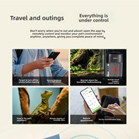 Système de brumisation intelligent WiFi REPTIZOO avec minuterie via application pour caméléons, geckos crêpus, grenouilles-tirants, grenouilles-arbres et habitats de forêt tropicale