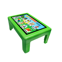 Table tactile interactive de 32 pouces avec pieds détachables pour l'intérieur, écran tactile capacitif 10 points pour les jeux d'enfants