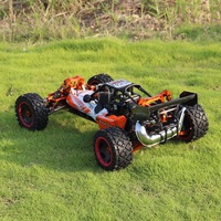 Voiture télécommandée en métal à l'échelle 1:5, 3 canaux, Baha 35CC