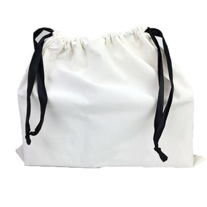 Sac en mousseline avec cordon de serrage, pochette en coton biologique pour Noël, sac en toile pour le pain, motif coloré, recyclé, réutilisable, lavable, pour les jouets - Product Image 2