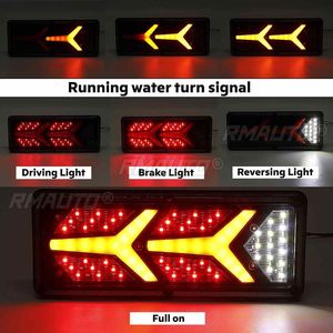 ไฟท้ายรถยนต์ 12V 110LED 2 ชิ้น ไฟเบรก ไฟเลี้ยว สำหรับรถพ่วง รถตู้ เรือ RV คาราวาน รถบัส รถบรรทุก UTV - Product Image 3