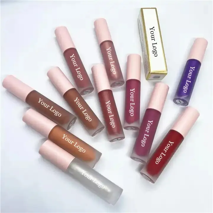 Wholesale Cruelty Free Glitter Matte High Quality Flavored Vegan Clear Glossy Custom Private Label Makeup Lipgloss Lip Gloss