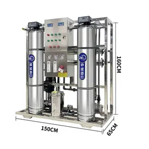 Aquverse sistem ro lengkap 5 tahap hidro RO deionisasi air murni sistem pemurni hidroponik untuk minum