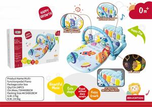 Tapis de jeu multifonctionnel pour bébé avec <span class=keywords><strong>piano</strong></span> à pédales - Tapis d'éveil éducatif et de fitness pour nourrissons et tout-petits - Vente chaude - Product Image 4