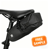 Sacoche de selle/derrière pour VTT Shark Tiger en PVC imperméable avec rangement pour outils, capacité 20,5x34,5cm