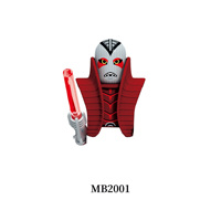 Figuras de Bloques de Construcción Mini de Guerreros Espaciales de Ciencia Ficción con Accesorios de Sable de Luz, Base y Ladrillos Coleccionables DIY