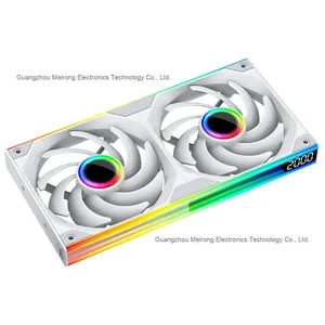 Jungle Leopard Starlink Integrate ARGB 360/240/120 Infinite <b>Mirror</b> Light <b>Plastic</b> Computer Case Cooling Fan Silent PWM high speed - Product Image 5