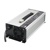 Chargeur de batterie LCD 84v 72v 20a, chargeur réglable, Liion 20s 72v 20a, chargeur de batterie Lipo
