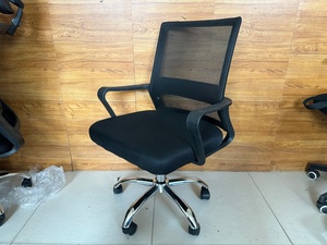 Silla <span class=keywords><strong>de</strong></span> <span class=keywords><strong>Oficina</strong></span> Ejecutiva Giratoria Cómoda para Computadora, Respaldo Medio, para Sala <span class=keywords><strong>de</strong></span> Reuniones, Venta al Por Mayor <span class=keywords><strong>de</strong></span> Fábrica - Product Image 3