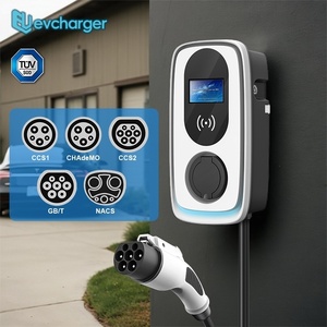 Estación de Carga para Vehículos Eléctricos (VE) de 7-22kW, Conexión Única CCS2 Tesla, para Hogar o Negocio, Accesorios para Autos - Product Image 3