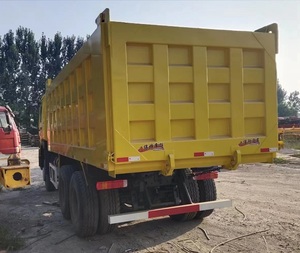 รถดัมพ์เครื่องยนต์ดีเซล Sinotruck Howo371 6*4 4 4*2เครื่องยนต์ดีเซลมือสอง - Product Image 3